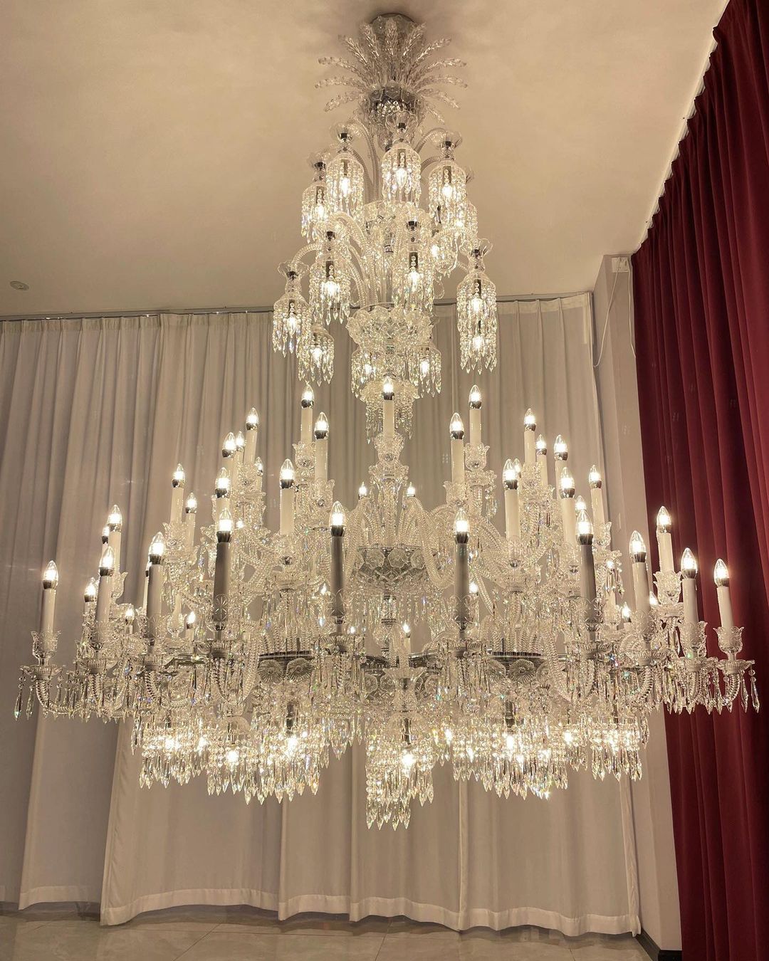 Luxury Large Multi Candles Chandelier Islam Crystal Ceiling Lighting Fixture For Living Room/ Hall Decoration-Chandeliers-casivra-casivra