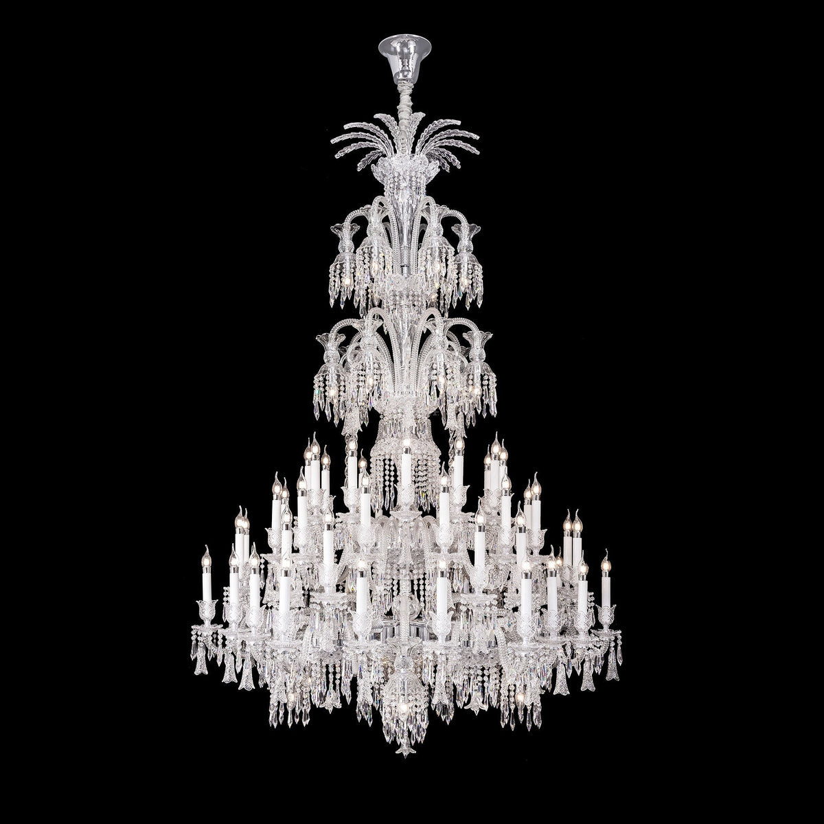 Luxury Large Multi Candles Chandelier Islam Crystal Ceiling Lighting Fixture For Living Room/ Hall Decoration-Chandeliers-casivra-casivra