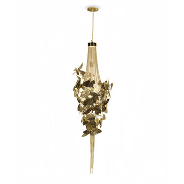 Luxury McQueen 6 Light Crystal Pendant - casivra