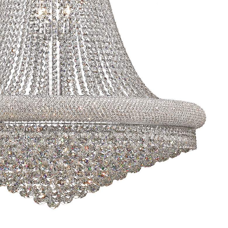 Luxury Modern Primo Wide Gold Crystal Chandelier for High Ceiling Foyer & Staircase-casivra-casivra