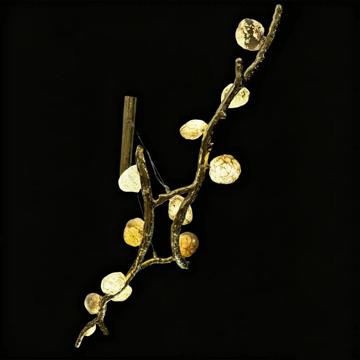 Luxury Statement Nature - inspired Twig Natural Crystal Chandelier - Custom (contact us)Warm Lightcasivra
