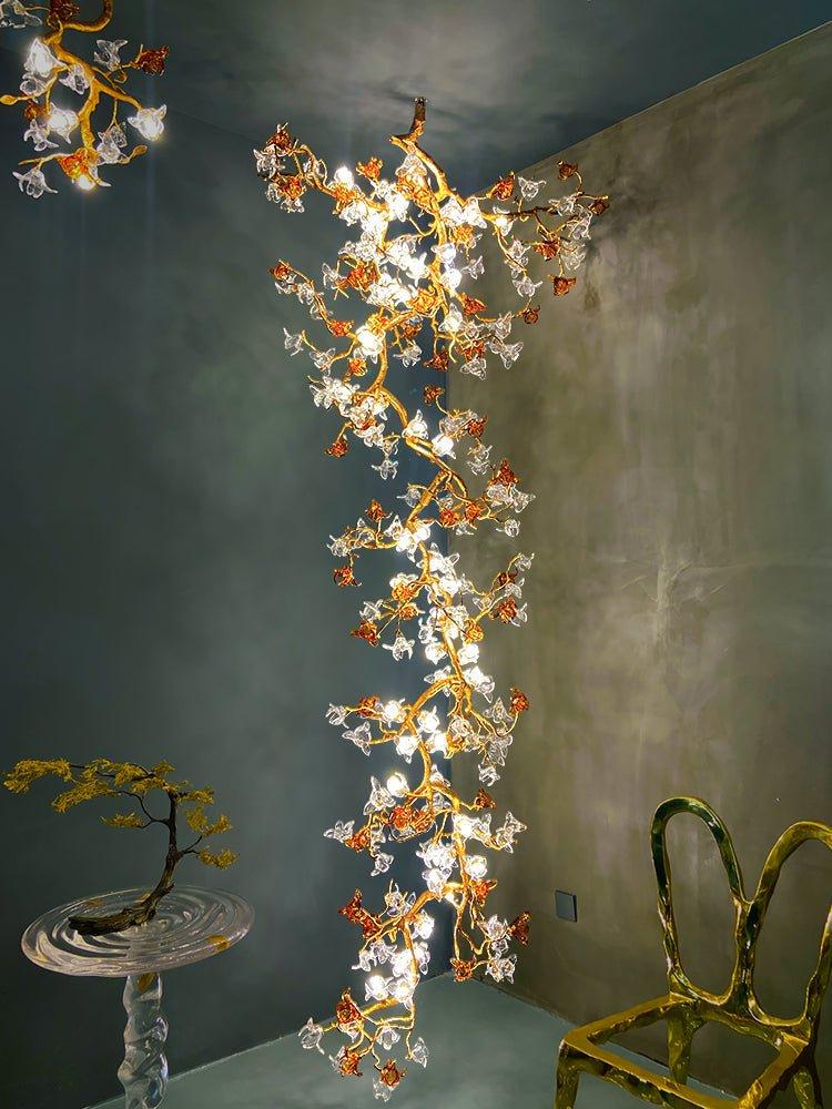 Luxury Villa Elegant Villa Blossom and Branch Chandelier,-casivra-casivra