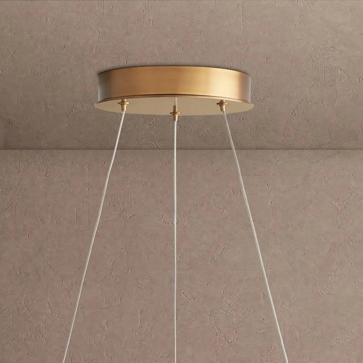 Livia 2-Tiered Halo Chandelier - casivra