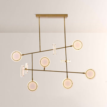 Mandel Linear Chandelier - casivra