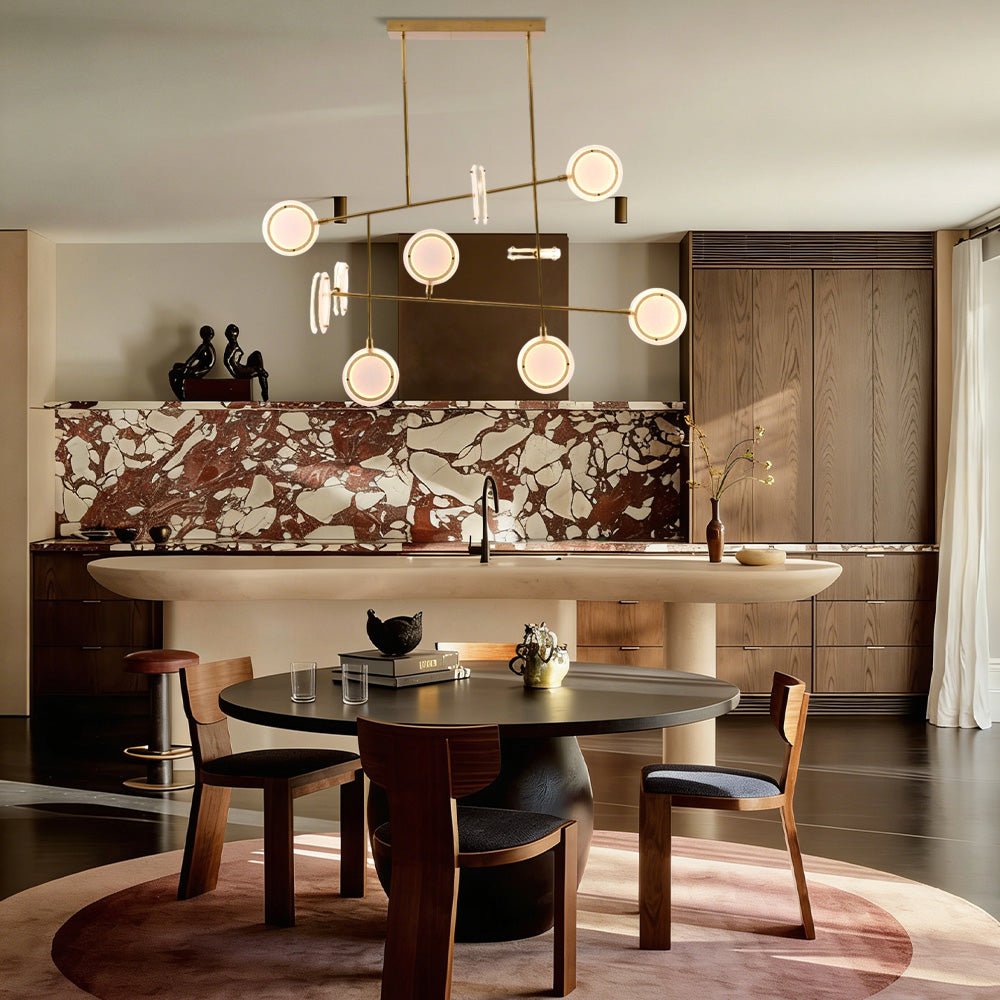 Mandel Linear Chandelier - casivra