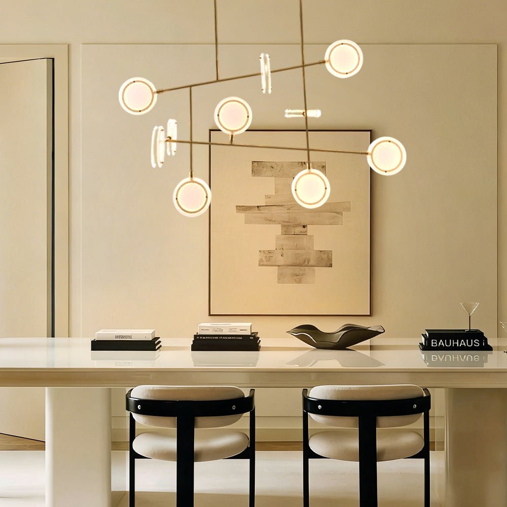 Mandel Linear Chandelier - casivra