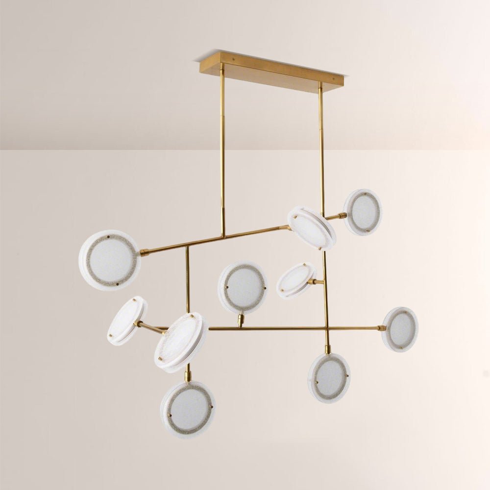Mandel Linear Chandelier - casivra