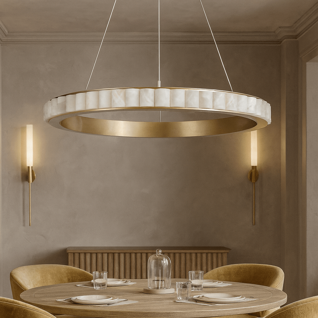 buyHampton Marble Chandelier - Morsale