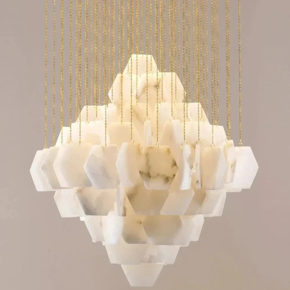 buyArden Marble Pendant Chandelier - Morsale