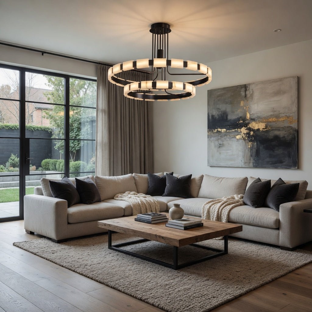 buyAveline Marble Chandelier - Morsale