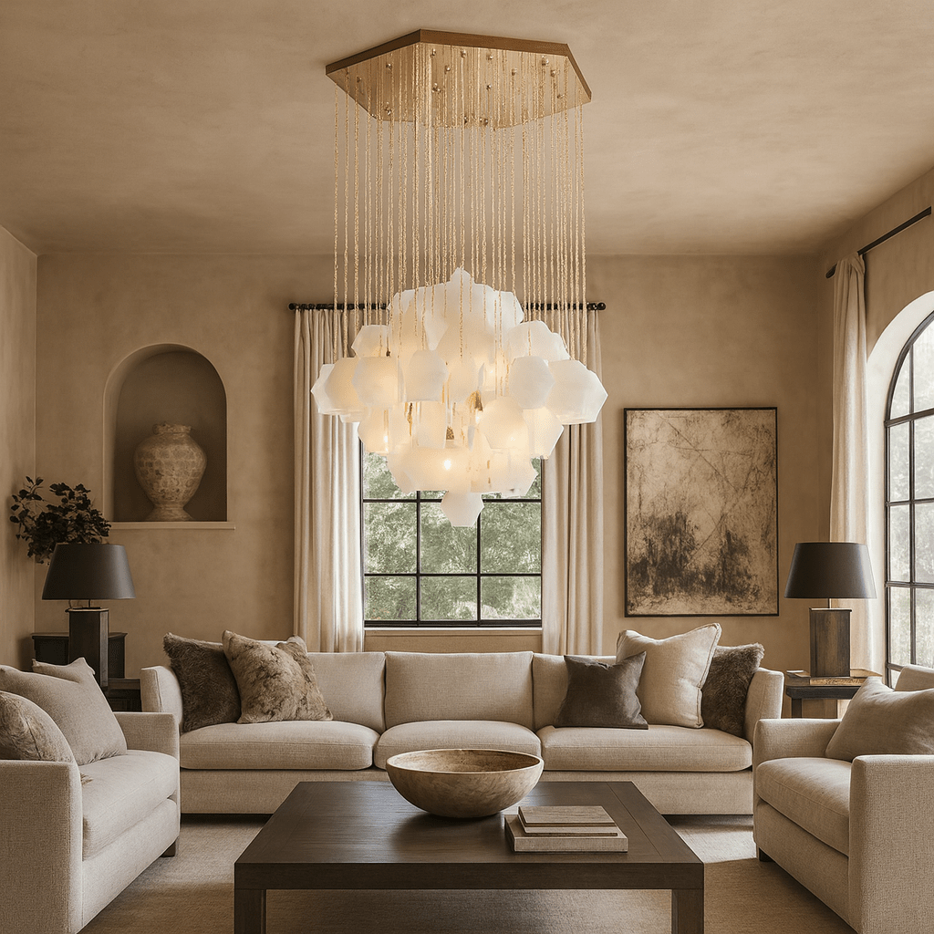 buyArden Marble Pendant Chandelier - Morsale