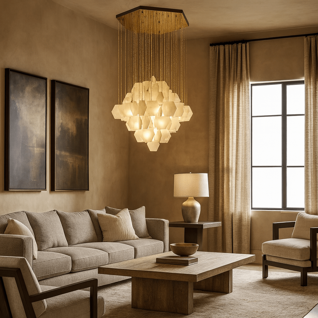 buyArden Marble Pendant Chandelier - Morsale