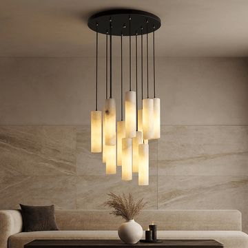 buyMorris 16-Light Marble Chandelier - Morsale