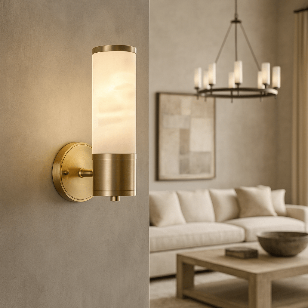 buyMoonshade Marble Wall Sconce - Morsale