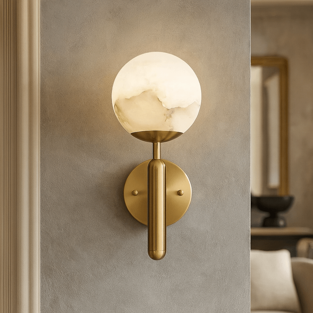 buyOrla Marble Wall Sconce - Morsale