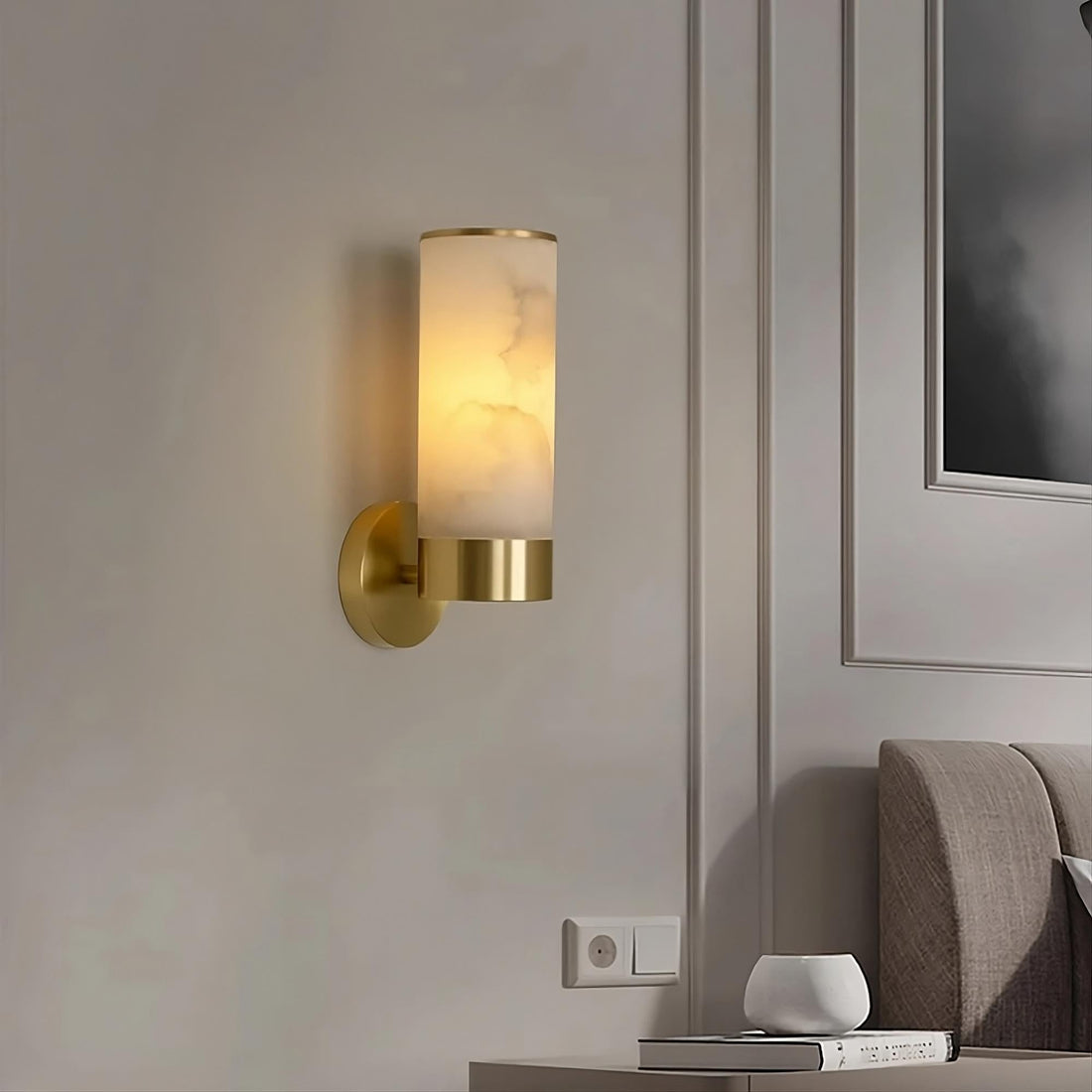 buySierra Marble Wall Sconce - Morsale