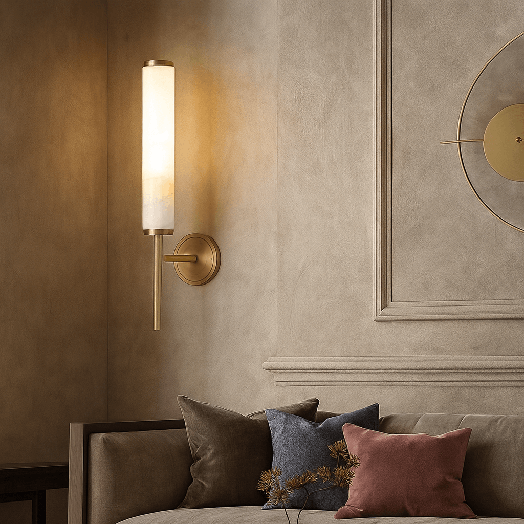 buyBurston Marble Wall Sconce - Morsale
