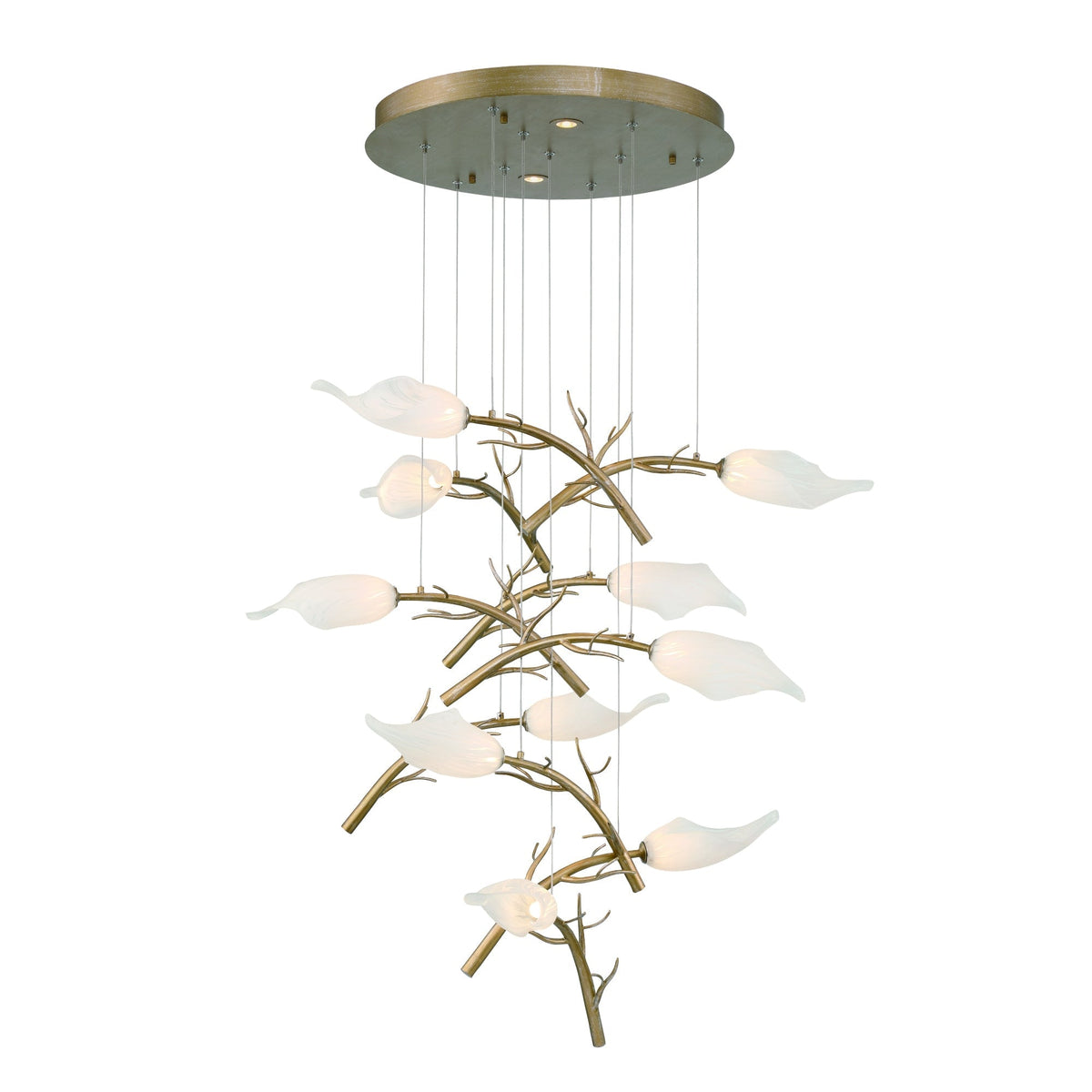 Matera Integrated LED Grand Chandelier 10 - Light - casivra