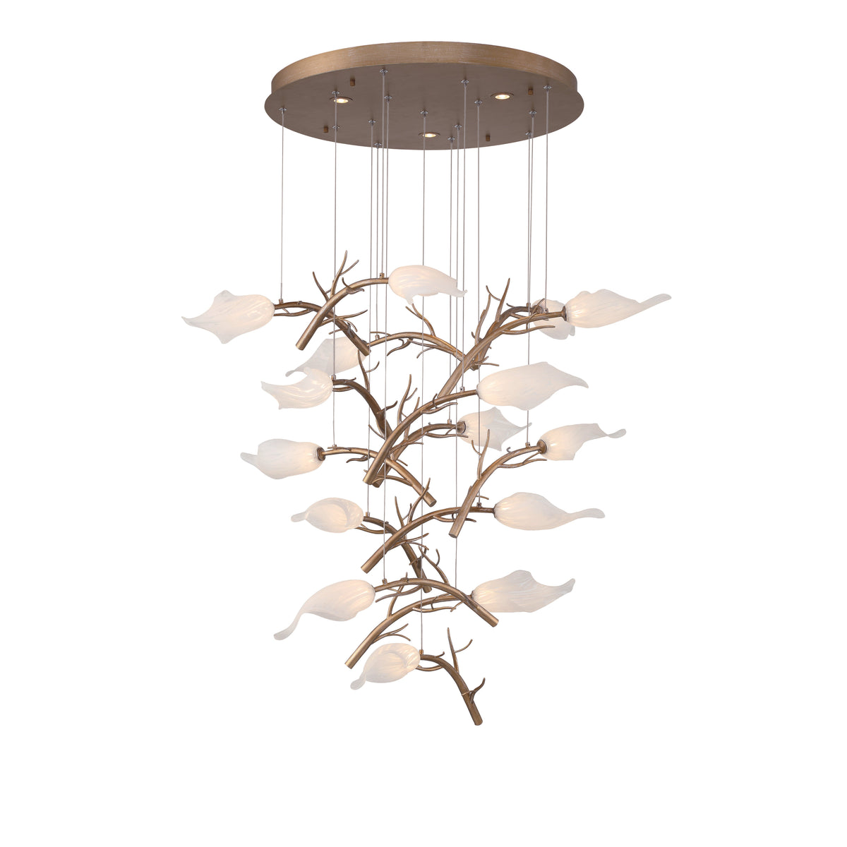 Matera Integrated LED Grand Chandelier 15 - Light - casivra