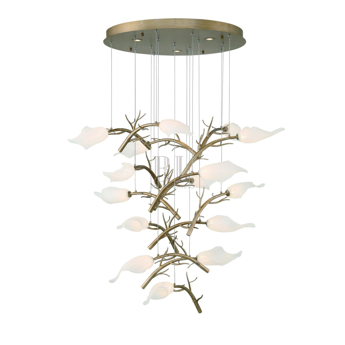 Matera Integrated LED Grand Chandelier 15 - Light - casivra