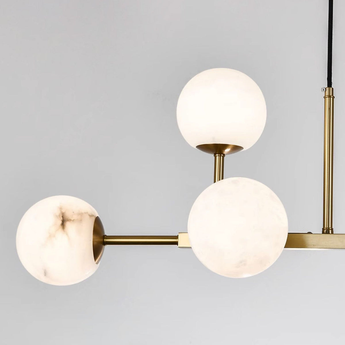 Maytoni Uva Alabaster Chandelier - L 43.3″Glodcasivra