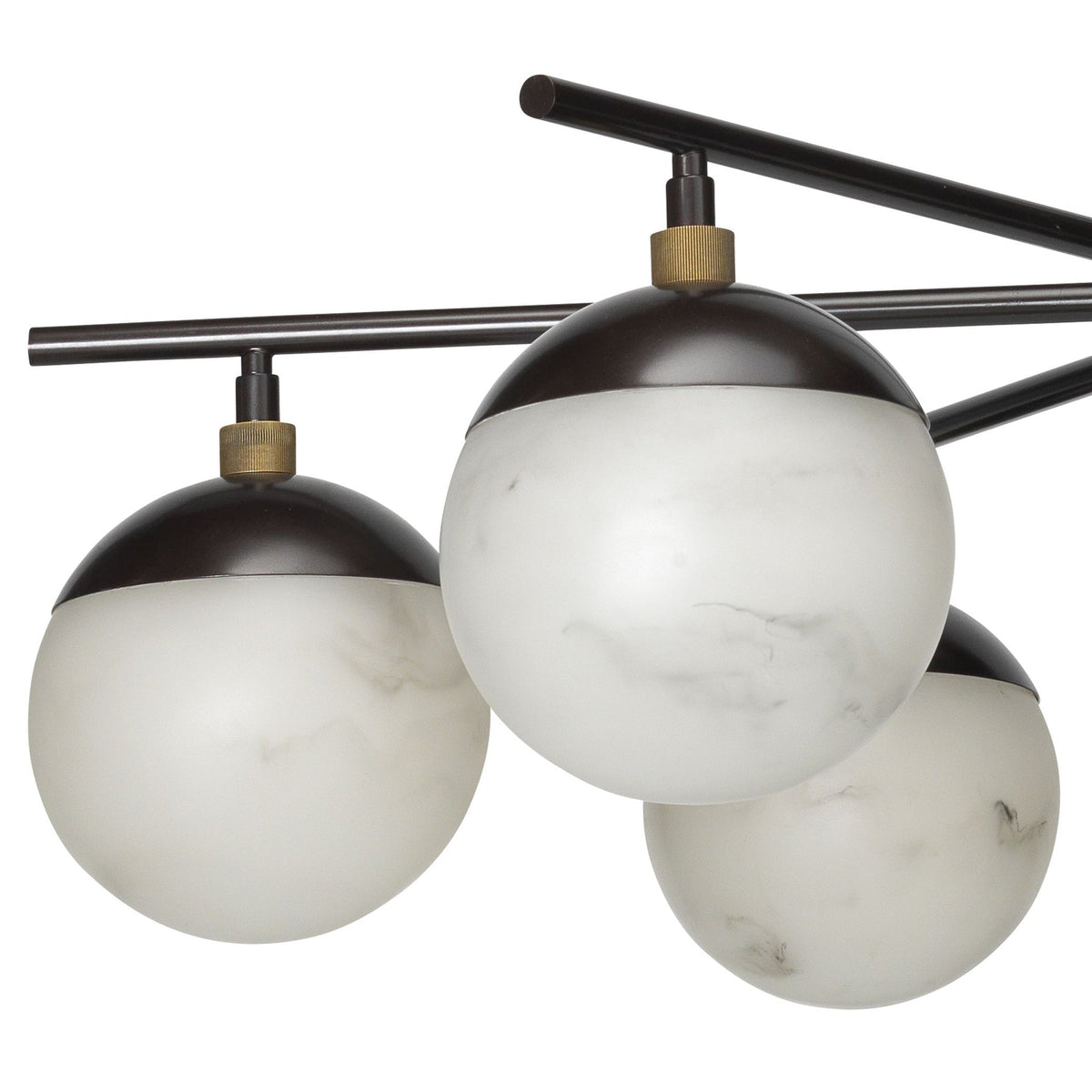 Metro Alabaster 6 Light Chandelier - casivra
