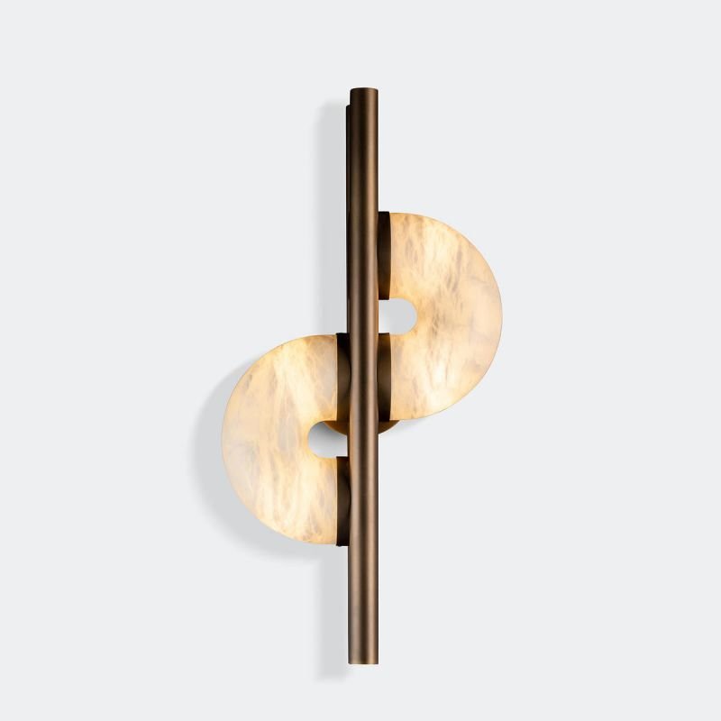 Modern Alabaster Global Wall Sconce - casivra
