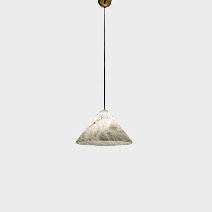 Modern Alabaster Kitchen Island Pendant Light - Small - D7.87"casivra