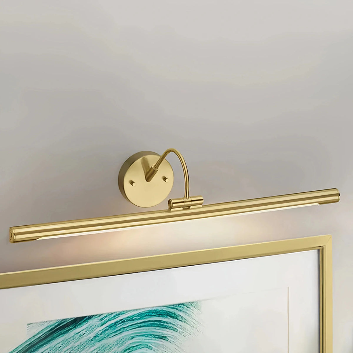 Modern Alton Picture Light 15" 26" - 26"Polished Nickelcasivra