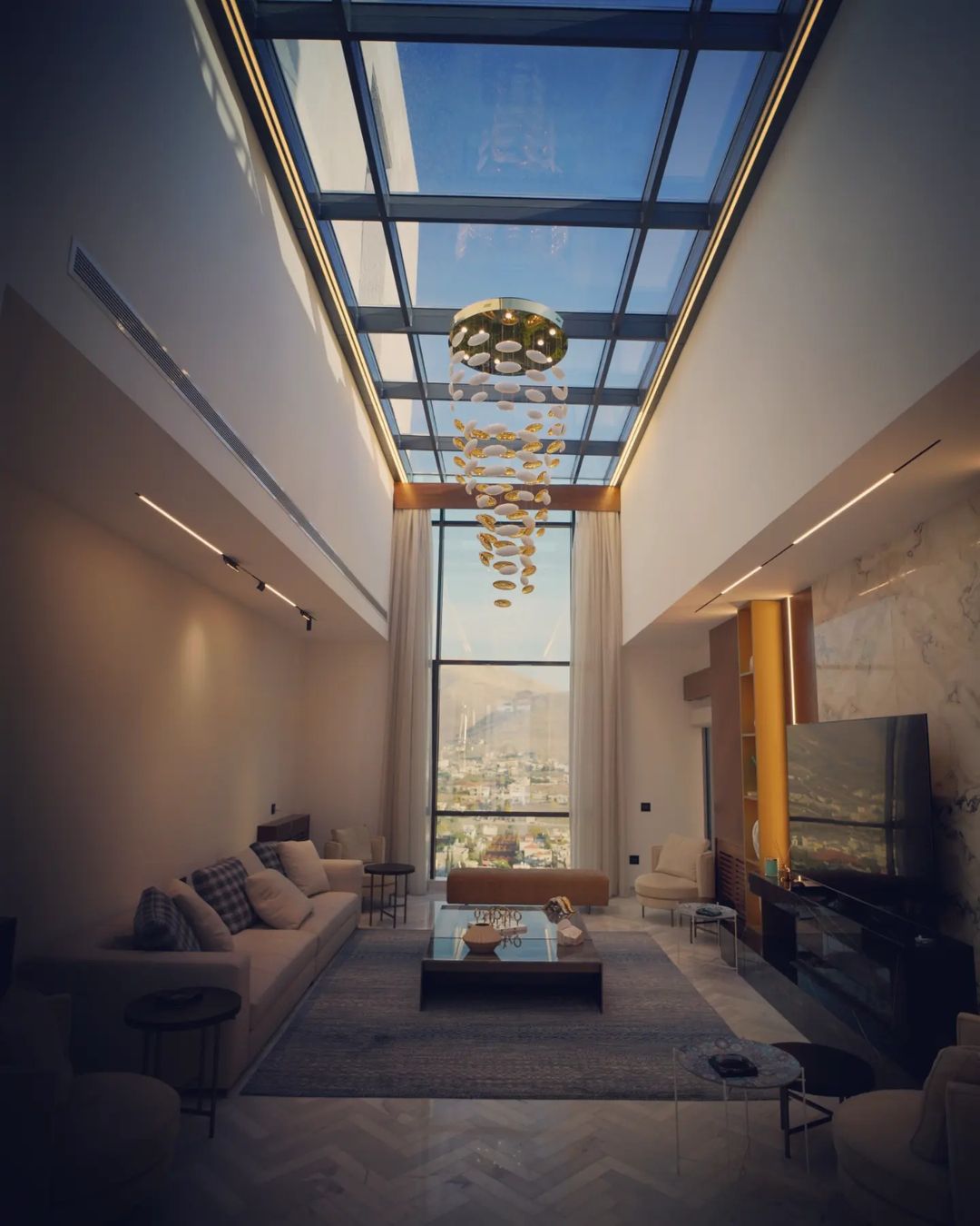 Modern Artistic Unique Golden Dragon Egg Pendant Ceiling Light Fixture for Staircase/ Sales Center/ Hotel - casivra