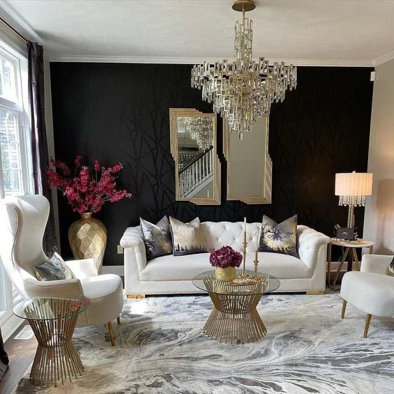 Modern Creative Art Design Multi - Tier Gyroscopic Crystal Chandelier - D30.75"*H36.5"casivra