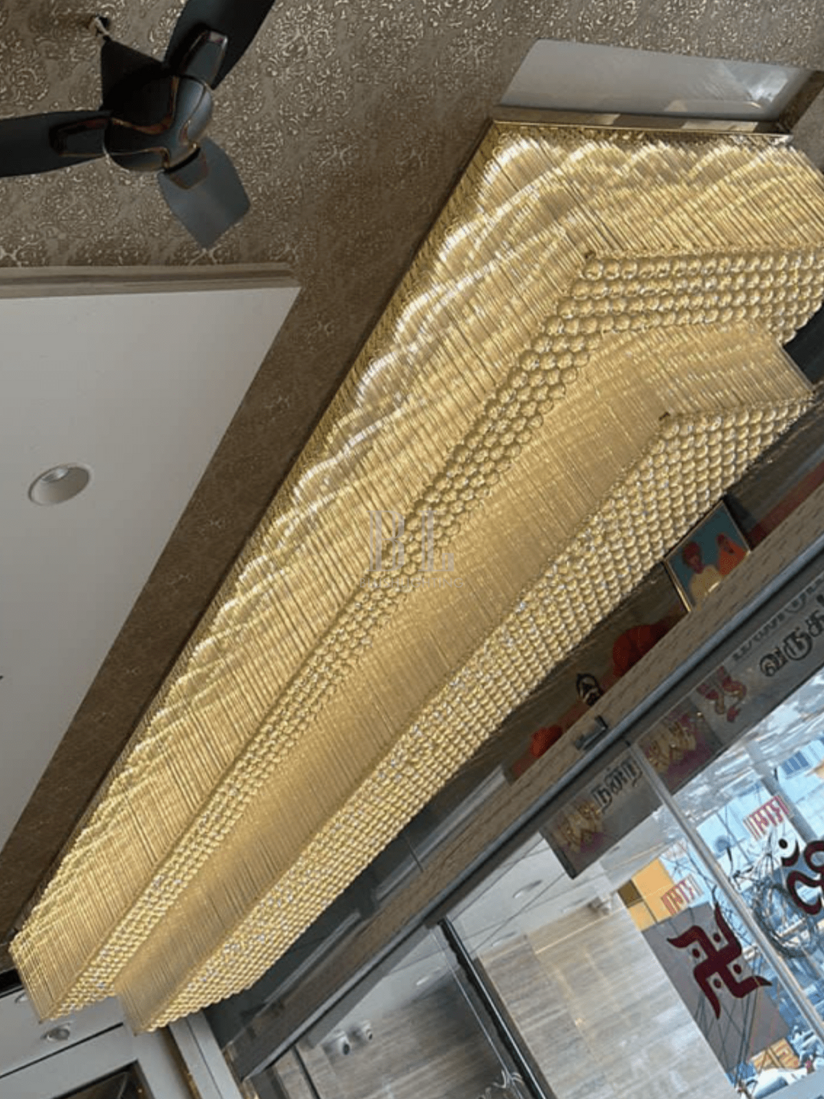 Modern Extra 2/3 Tiered Flush Mount Crystal Chandelier for Large Area-Chandeliers-casivra-casivra
