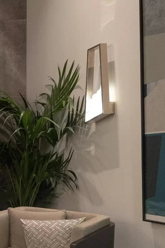 Modern Light Luxury Alabaster Chandelier in Gold Finish-Chandeliers-casivra-Wall Lamp/L9.05"*W3.15"*H23.6"-Warm Light-casivra