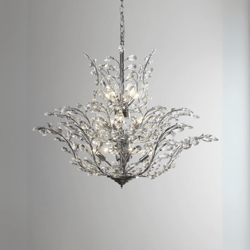 Modern Luxury Branches Crystal Chandelier for Low - ceiling - 18 Lights/D39"*H39"(D99cm*H99cm)Warm Lightcasivra