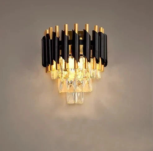 Modern Luxury Multi - Tier Oval/Round Crystal Tiered Chandelier - Oval/L39.4"*W11.8"*H11.8"/3 TiersWarm Lightcasivra