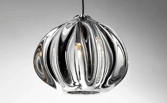 Modern Nordic Style Hand Blown Glass Pendant Crystal Chandelier for Dining Room/Living Room/Stairwell - 10 Lights/D19.7"*H118.1"/18KGRoundWarm Lightcasivra