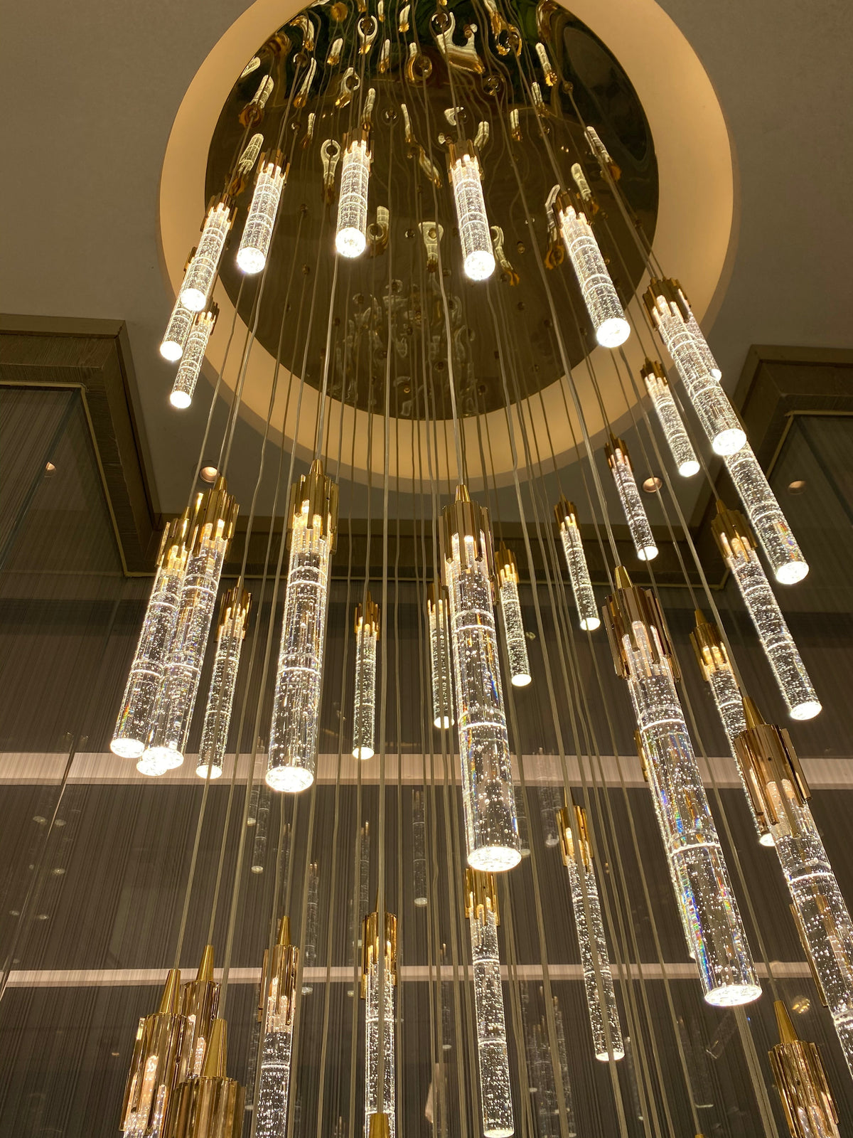 Modern Stair Light Foyer Staircase Hall Ceiling Lamps Spiral Stair Chandelier Crystal Droplight Luxury Hall Decoration Lights-Chandeliers-casivra-casivra