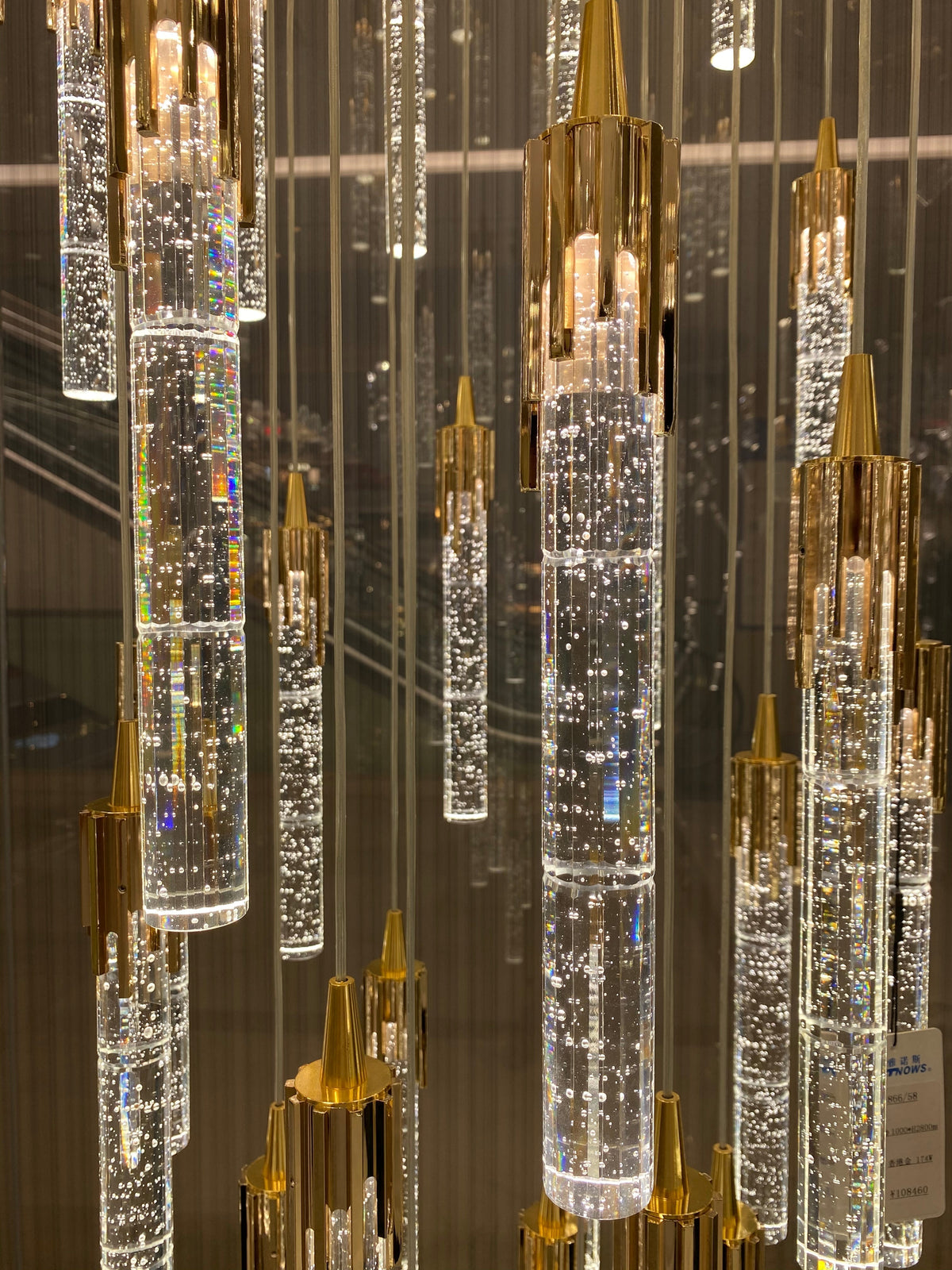 Modern Stair Light Foyer Staircase Hall Ceiling Lamps Spiral Stair Chandelier Crystal Droplight Luxury Hall Decoration Lights-Chandeliers-casivra-casivra