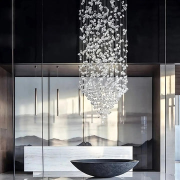 buyRiston Multi Crystal Pendant Chandelier - Morsale