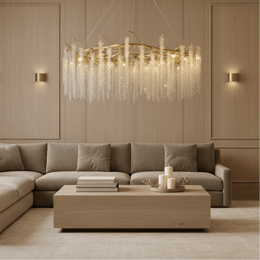 buyAlbero Crystal Chandelier - Morsale
