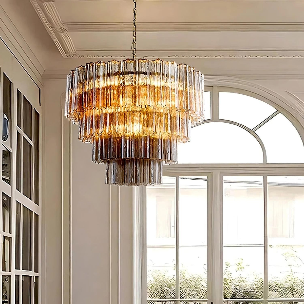 buyBurney Modern Chandelier - Morsale