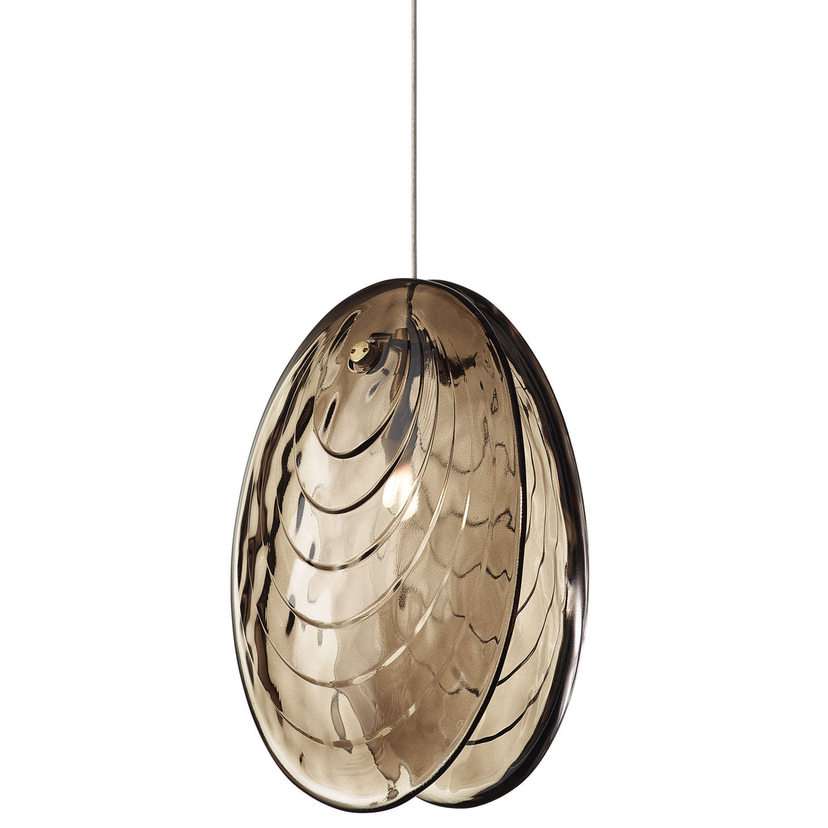 Mussels Pendant - Brushed GoldSmokecasivra