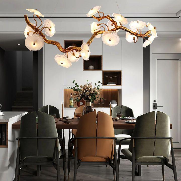 Nenufar Blooming Chandelier - L 49.2″(125cm) x W 13.8″(35cm) x H 25.6″(65cm)casivra