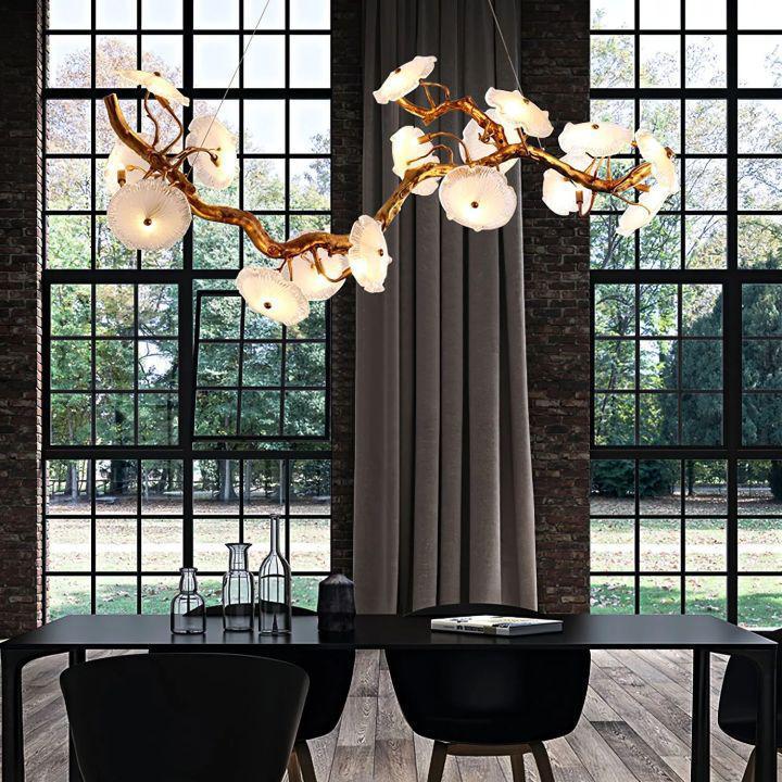 Nenufar Blooming Chandelier - L 59.1″(150cm) x W 13.8″(35cm) x H 25.6″(65cm)casivra