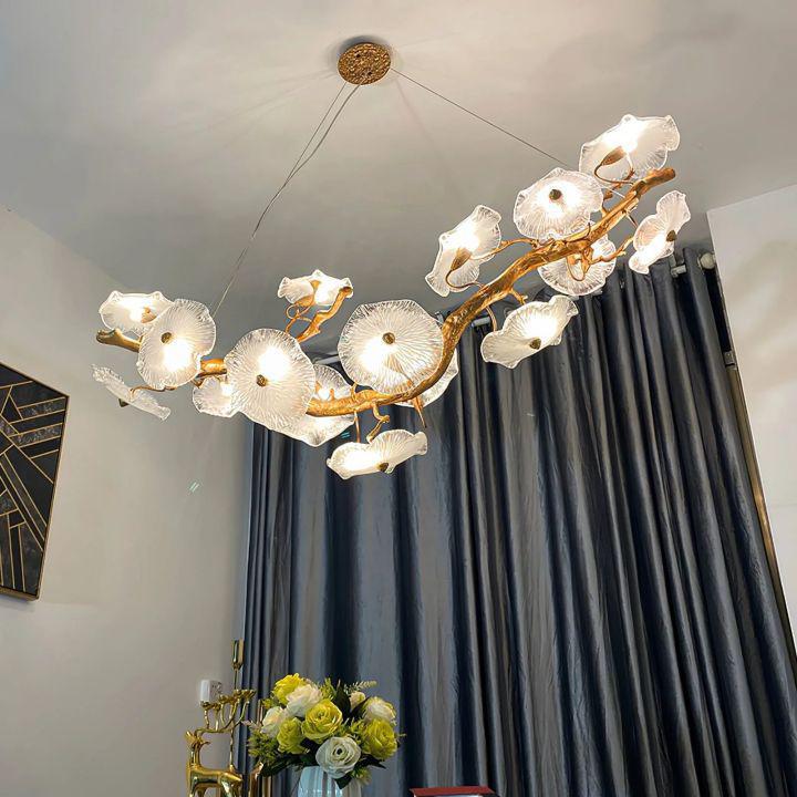 Nenufar Blooming Chandelier - L 59.1″(150cm) x W 13.8″(35cm) x H 25.6″(65cm)casivra