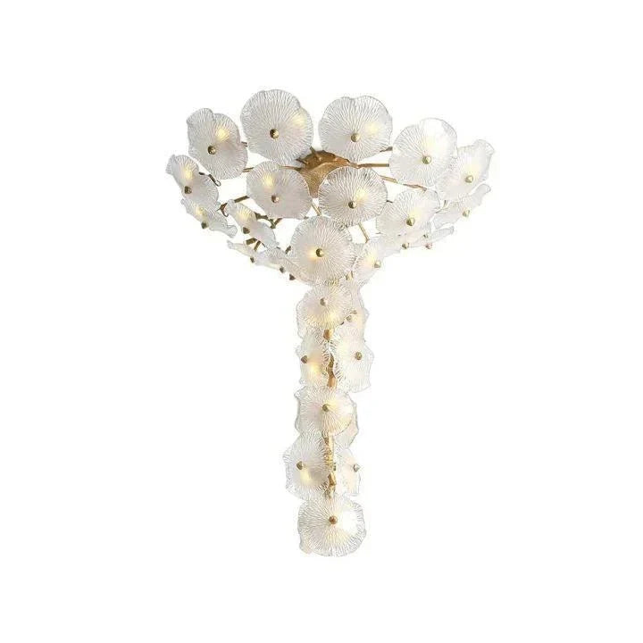 Nenufar Water Modern Chandelier - Size: Dia 23.6″(60cm) x H 23.6″(60cm)casivra