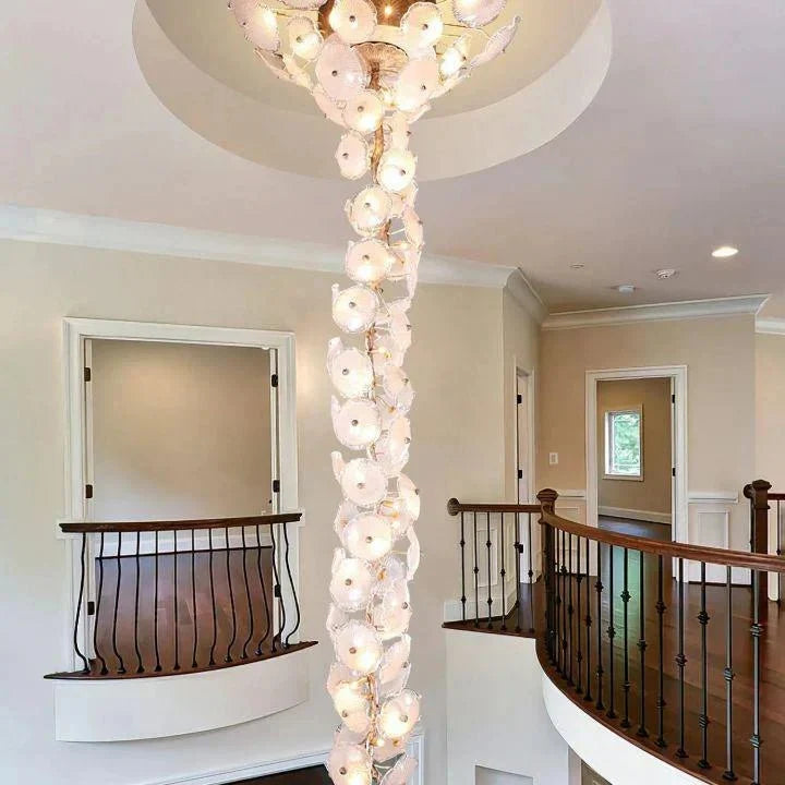 Nenufar Water Modern Chandelier - Size: Dia 23.6″(60cm) x H 23.6″(60cm)casivra