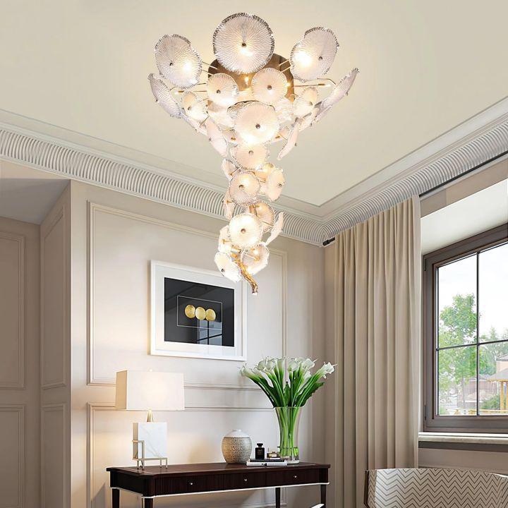 Nenufar Water Modern Chandelier - Size: Dia 23.6″(60cm) x H 23.6″(60cm)casivra