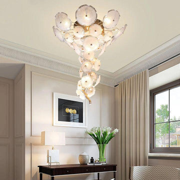 Nenufar Water Modern Chandelier - Size: Dia 23.6″(60cm) x H 23.6″(60cm)casivra