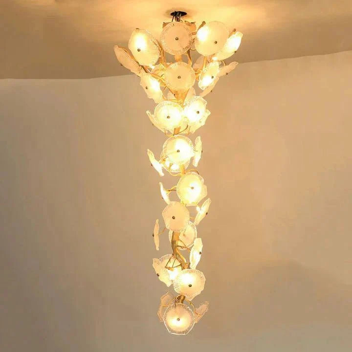 Nenufar Water Modern Chandelier - Size: Dia 23.6″(60cm) x H 23.6″(60cm)casivra